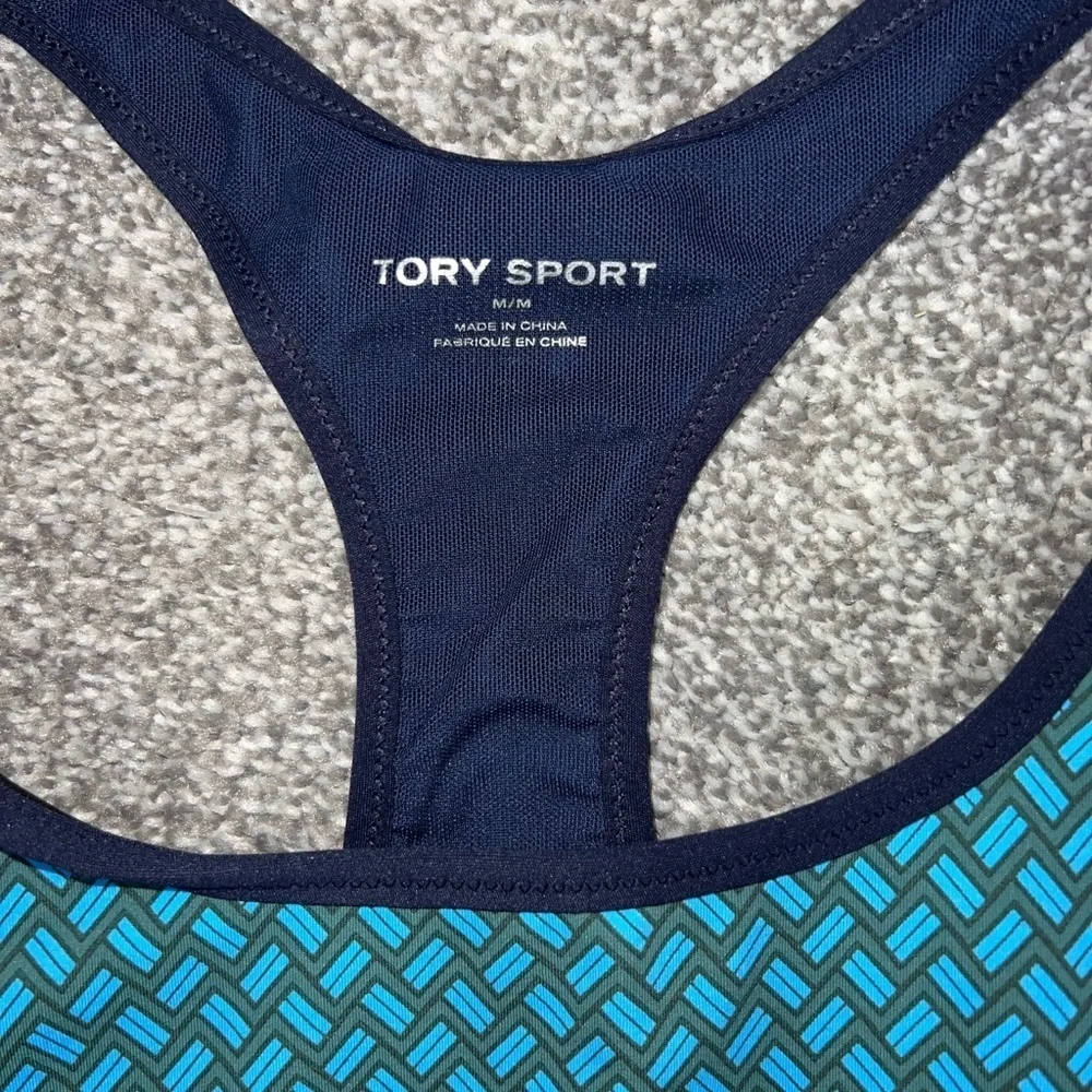Tory Burch Sport Women's Blue and Black Sports Bras set of 2 medium